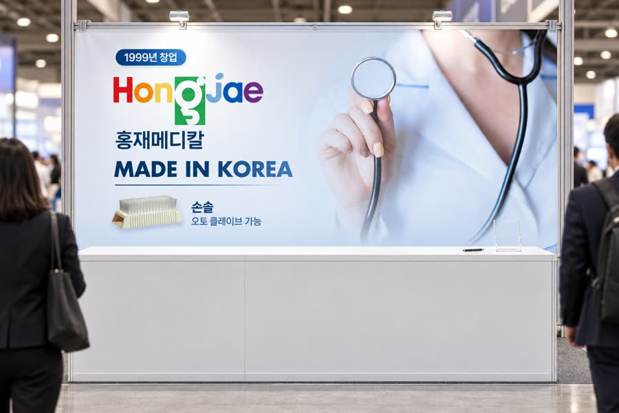 홍재메디칼 의료기기 제조사 · 학술행사 전시 백월